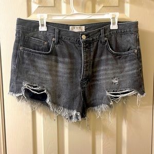Free people jeans shorts